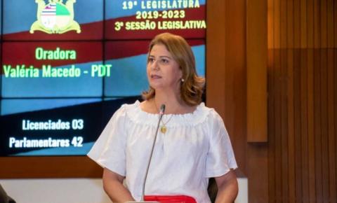 Valéria Macedo deixa Secretaria de Saúde de Porto Franco e assume como Deputada Estadual